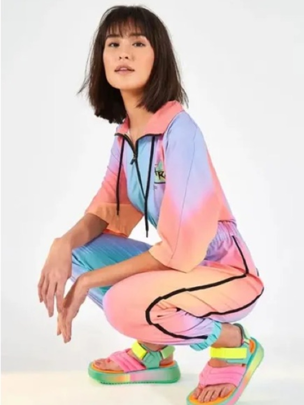 FARM Rio Gradient Iris Jumpsuit - Picture 3 of 9